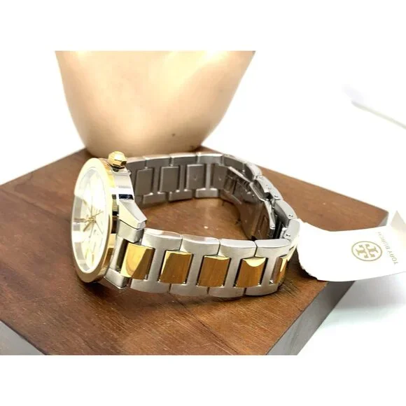 Tory Burch Women\'s Watch TBW2025 Gigi Quartz Cream Dial Two Tone Steel 36mm Tory Burch Women main image 2